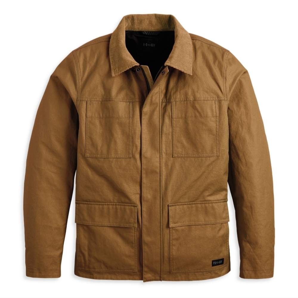 Harley-Davidson ADV Waxed Cotton Canvas Riding Moto Jacket